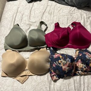 Cacique 42 DDD bras - set of 4